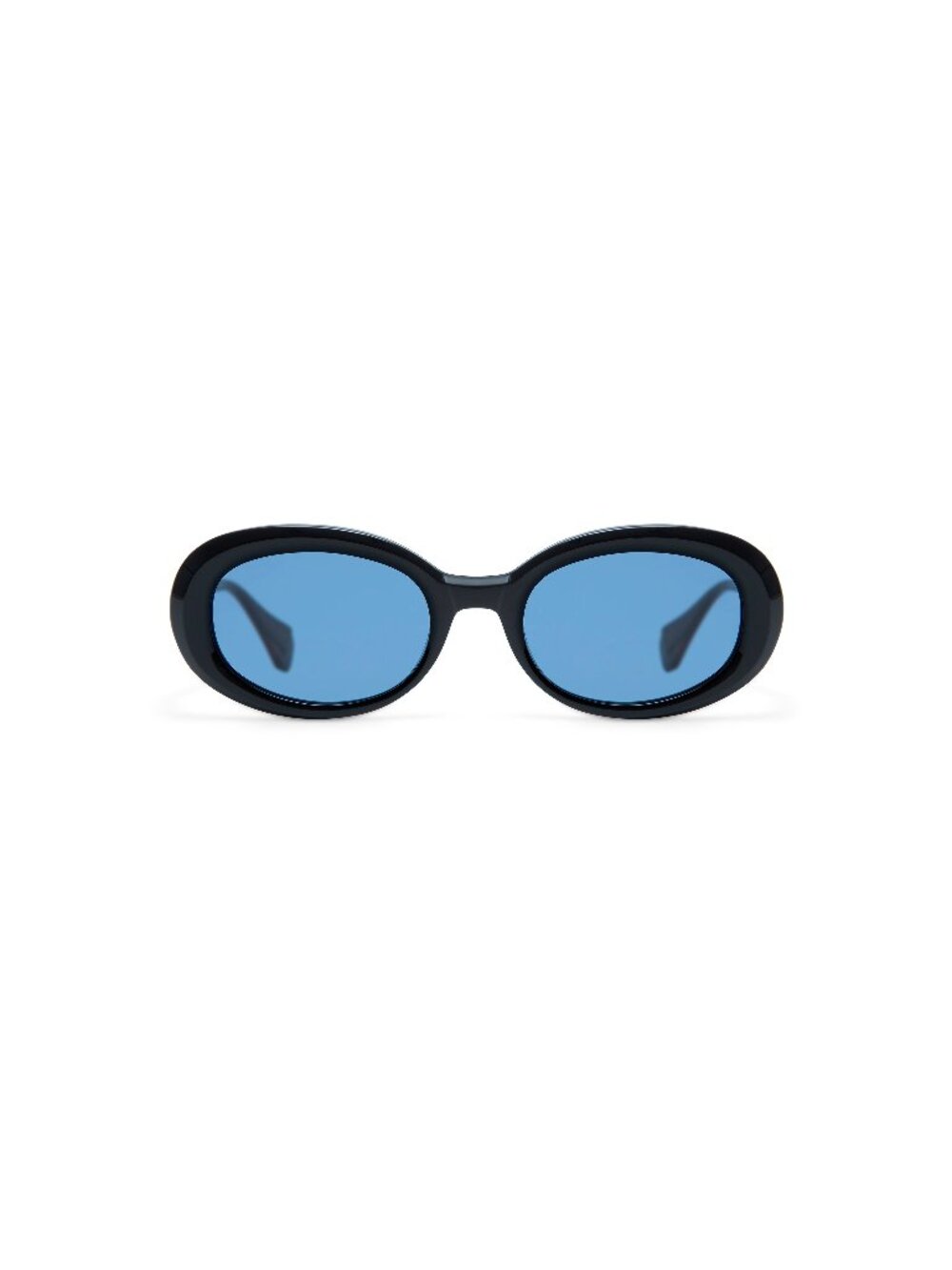 New Gigi Studios Women's Sunglasses Black Round Acetate Frame ANJA 1 51